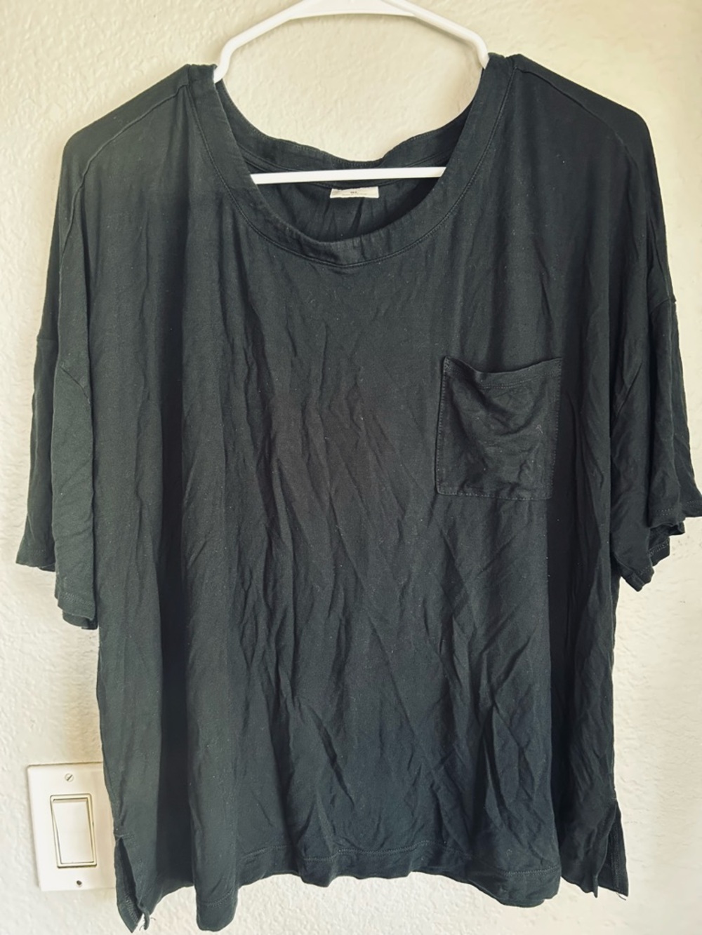 Soma Women’s Black Short-Sleeve Pocket Tee